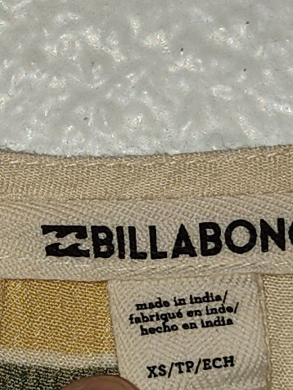 Billabong Cream dress with Pink Floral Print - Picture 2 of 3